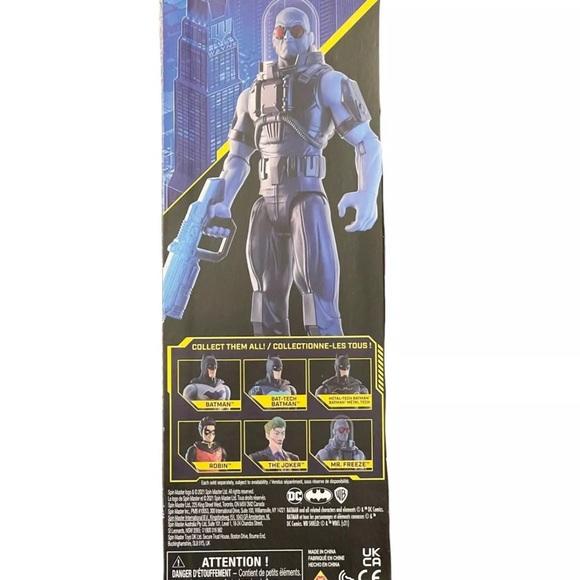Mr. Freeze 12" Action Figure Batman DC Spin Master Kid Gift Toy New 1st Edition - Picture 2 of 4